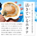 北海道 宗谷産 活ホタテ 2.0kg【送料無料】